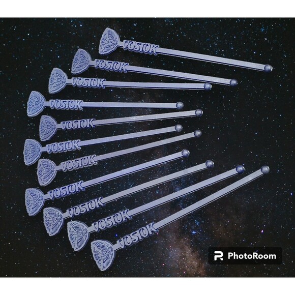 Vintage VOSTOK Space Swizzle Sticks Russian Military Watch Collectible Lot - Picture 3 of 9